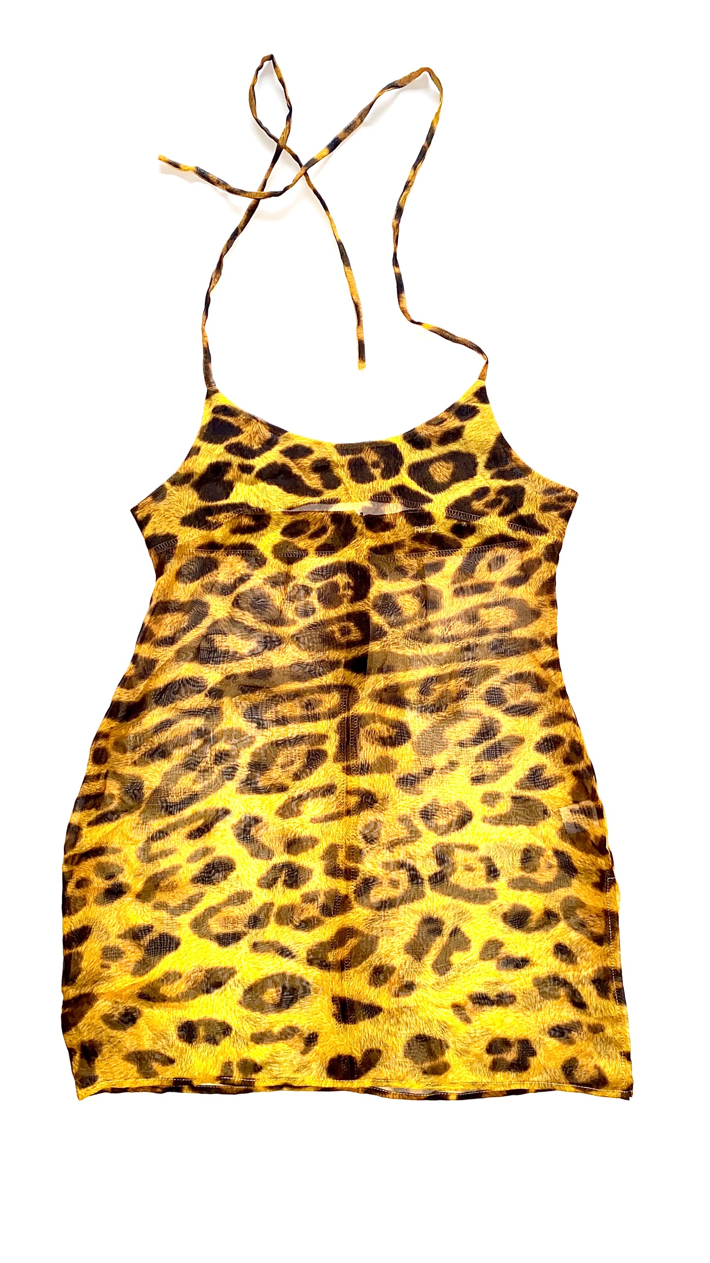 Leopard Chiffon Dress