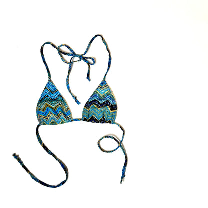 Aqua Micro Bikini Top