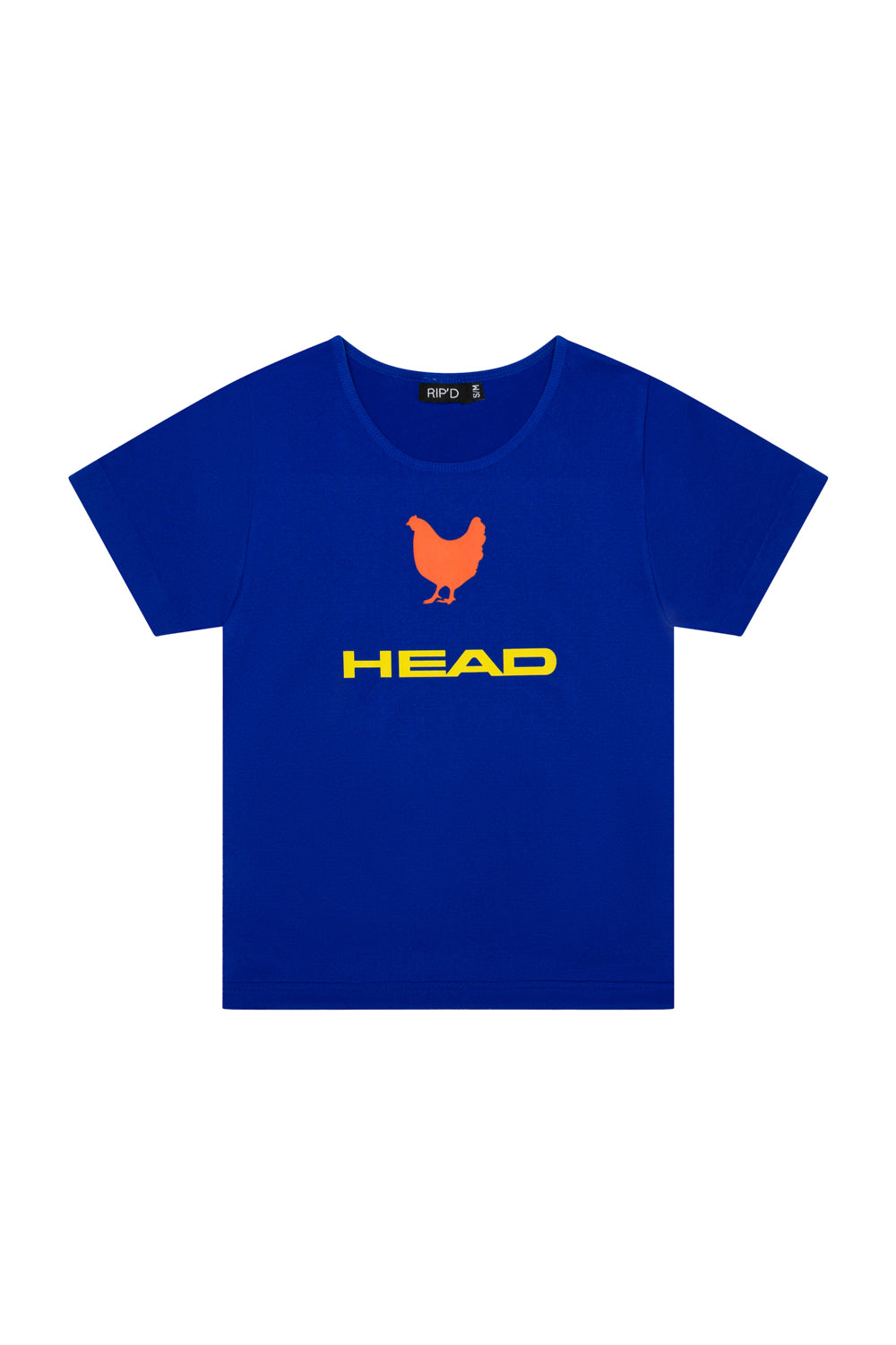 Blue Chicken Head Tee