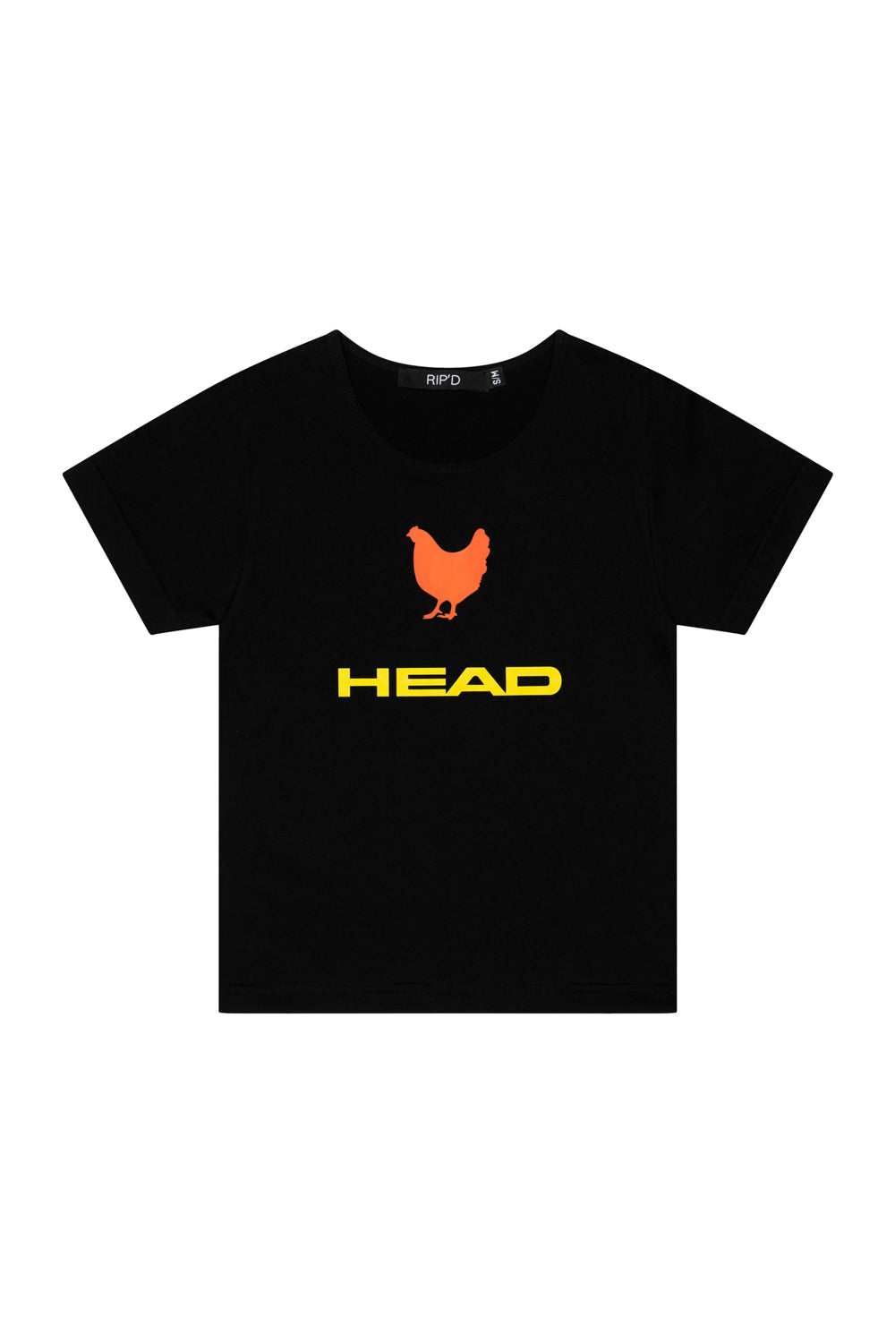 Black Chicken Head Tee