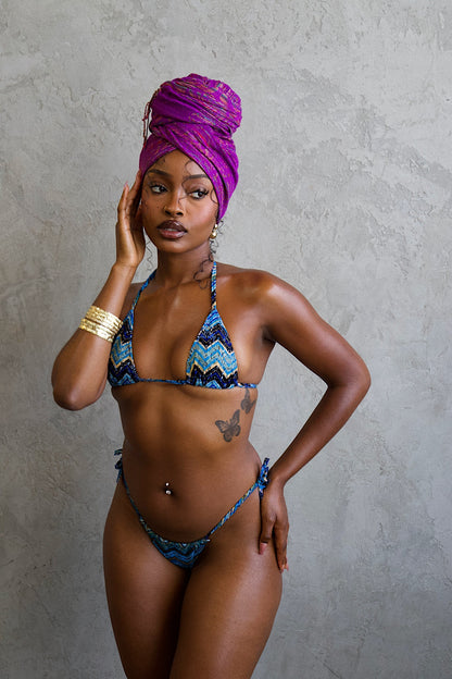 Aqua Micro Bikini Top